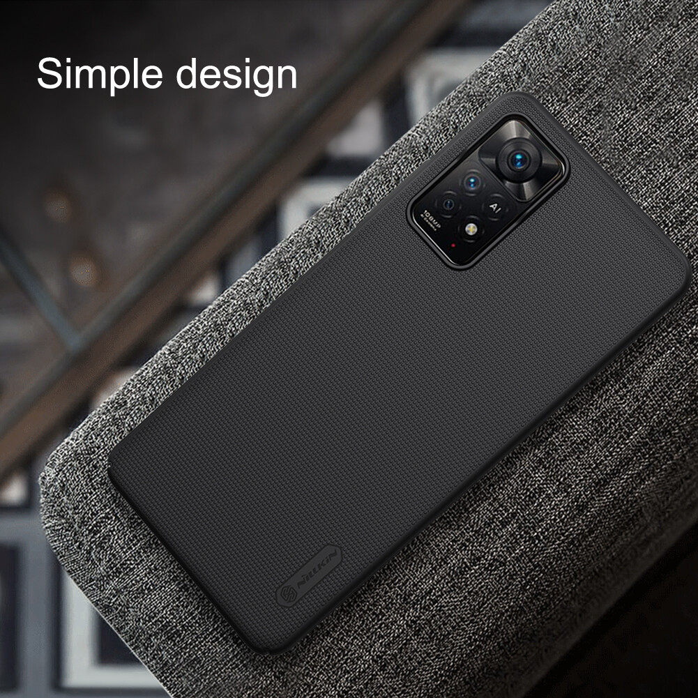 Nillkin Hard PC Case for Xiaomi Redmi Note 12 Pro 4G Note 11 Pro Note 11 Pro 5G Note 11E Pro 5G Phone Cases Luxury Frosted PC Hard Protection Back Cover