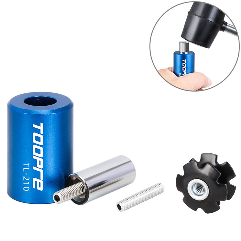 TOOPRE Bộ Dụng Cụ Lắp Đặt Đai Ốc Ngôi Sao Xe Đạp Leo Núi Bộ Lắp Đặt Tai Nghe Phuộc Xe Đạp Đường Trường