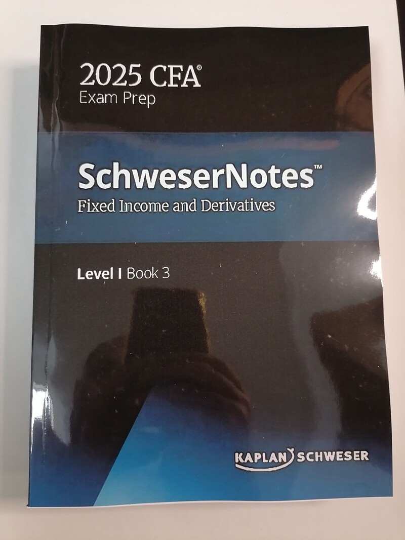 2024 CFA Level1 SchweserNotes CFA 2024 Schweser Mock Exam Level 1