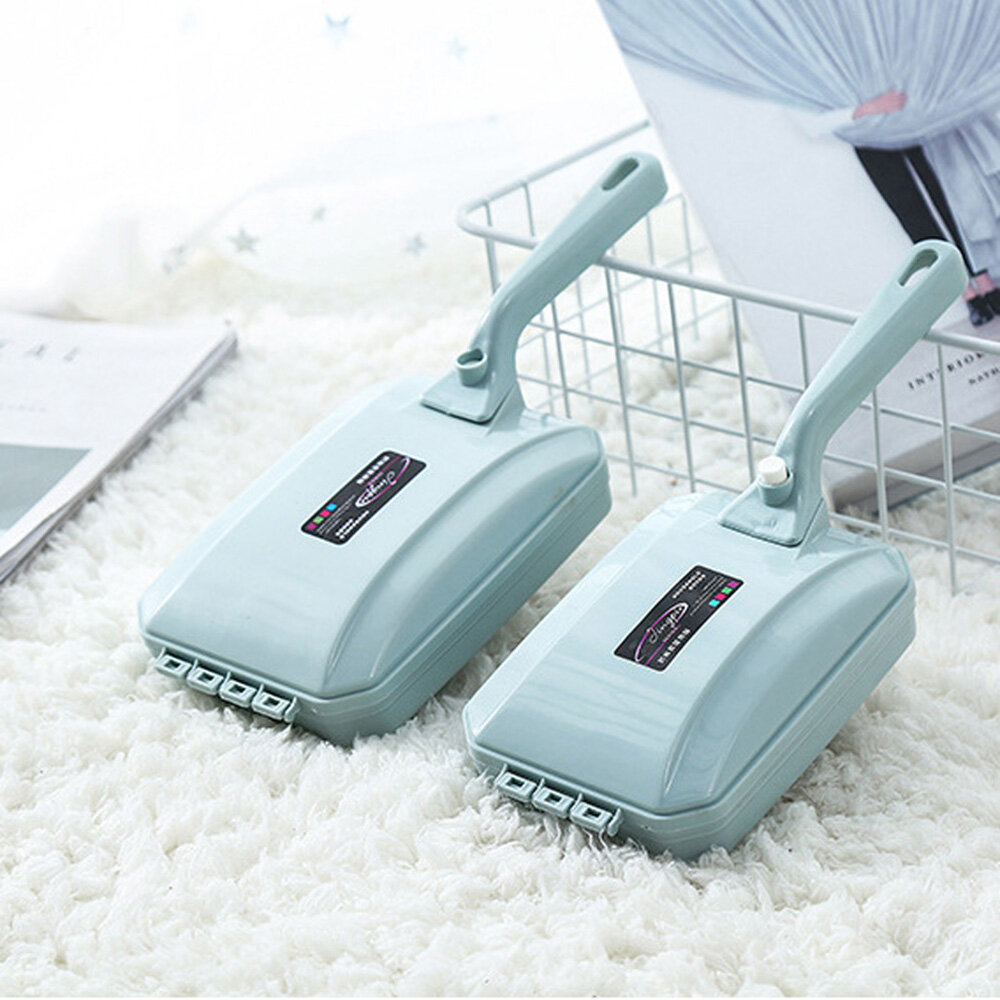 Handheld Plastic Cleaning Tools Rug For Carpet Table Sofa Bed Household Crumb Roller Brush Cleaner Sweeper Lint Rollers