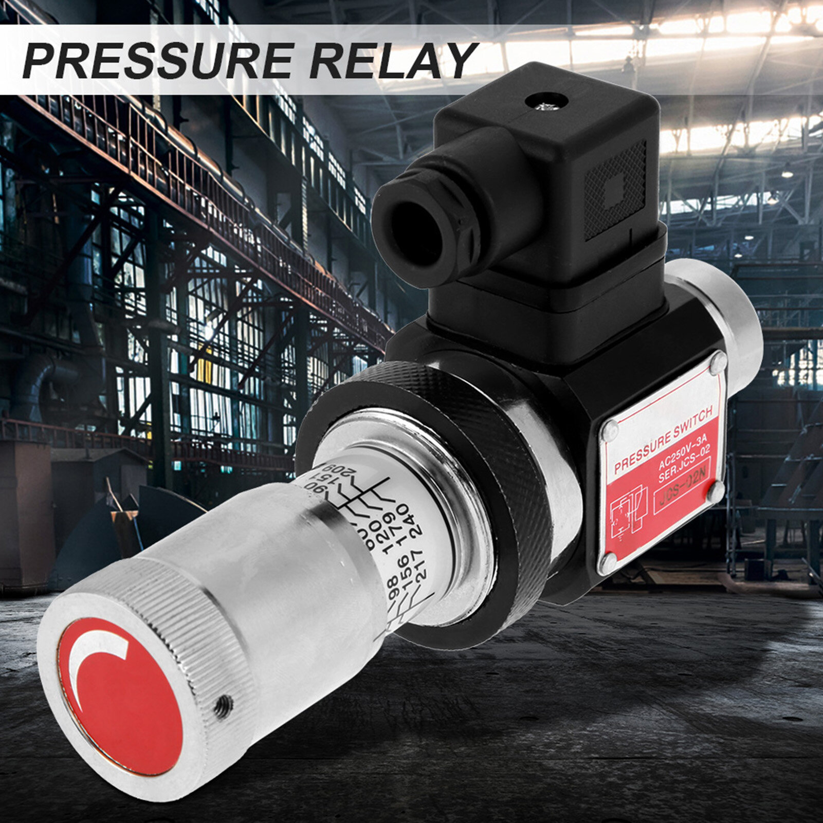 Precise Hydraulic Pressure Relay Pressure Relay for Mechanical Industry
