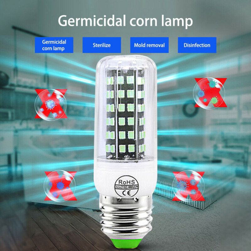 112 Đèn Ngô Diệt Khuẩn UV LED Phòng Ngủ Gia Đình Khử Trùng Bóng Đèn Khử Trùng