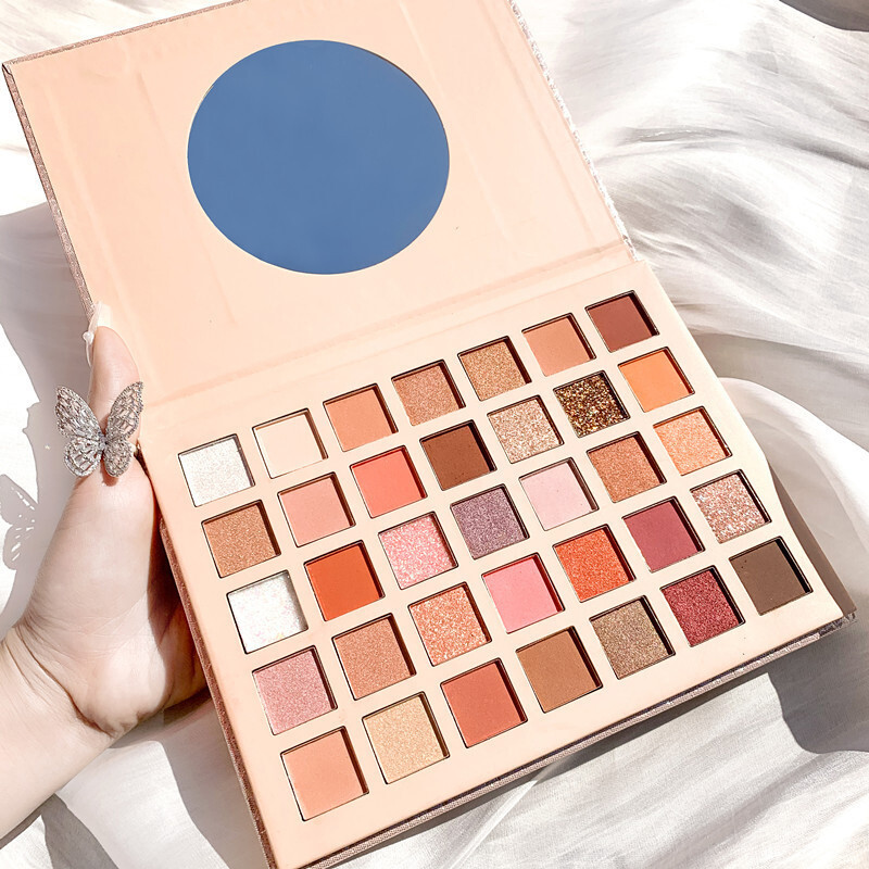 Bảng phấn mắt 35 màu phấn mắt kim sa lấp lánh phong cách instagram phiên bản hàn quốc phấn mắt lì trang điểm