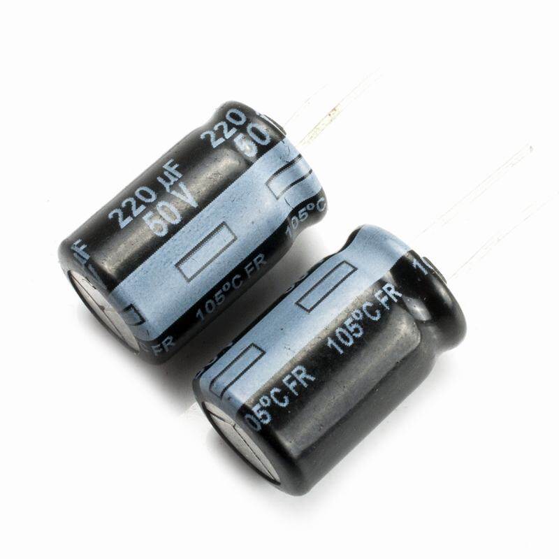 1pcs,pansonic 50v 220uf 105°c 10x16mm electrolytic capacitors