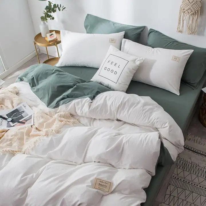 High Quality Bedding 4pcs Set Nordic Style Cotton Comfortable Bed Sheets Quilt Cover Pillowcase Pure Color Home Textiles Queen King Size Lazada Singapore - Where Can I Get Good Quality Bedding High Quality Bedding 4pcs Set Nordic Style Cotton Comfortable Bed Sheets Quilt Cover Pillowcase Pure Color Home Textiles Queen King Size Lazada Singapore - Where Can I Get Good Quality Bedding