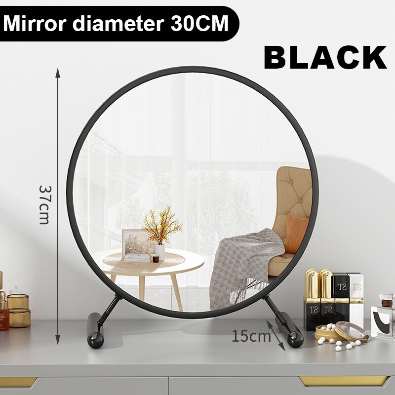 King 【NEW】LED Makeup Mirror desktop vanity mirror Countertop Cosmetic