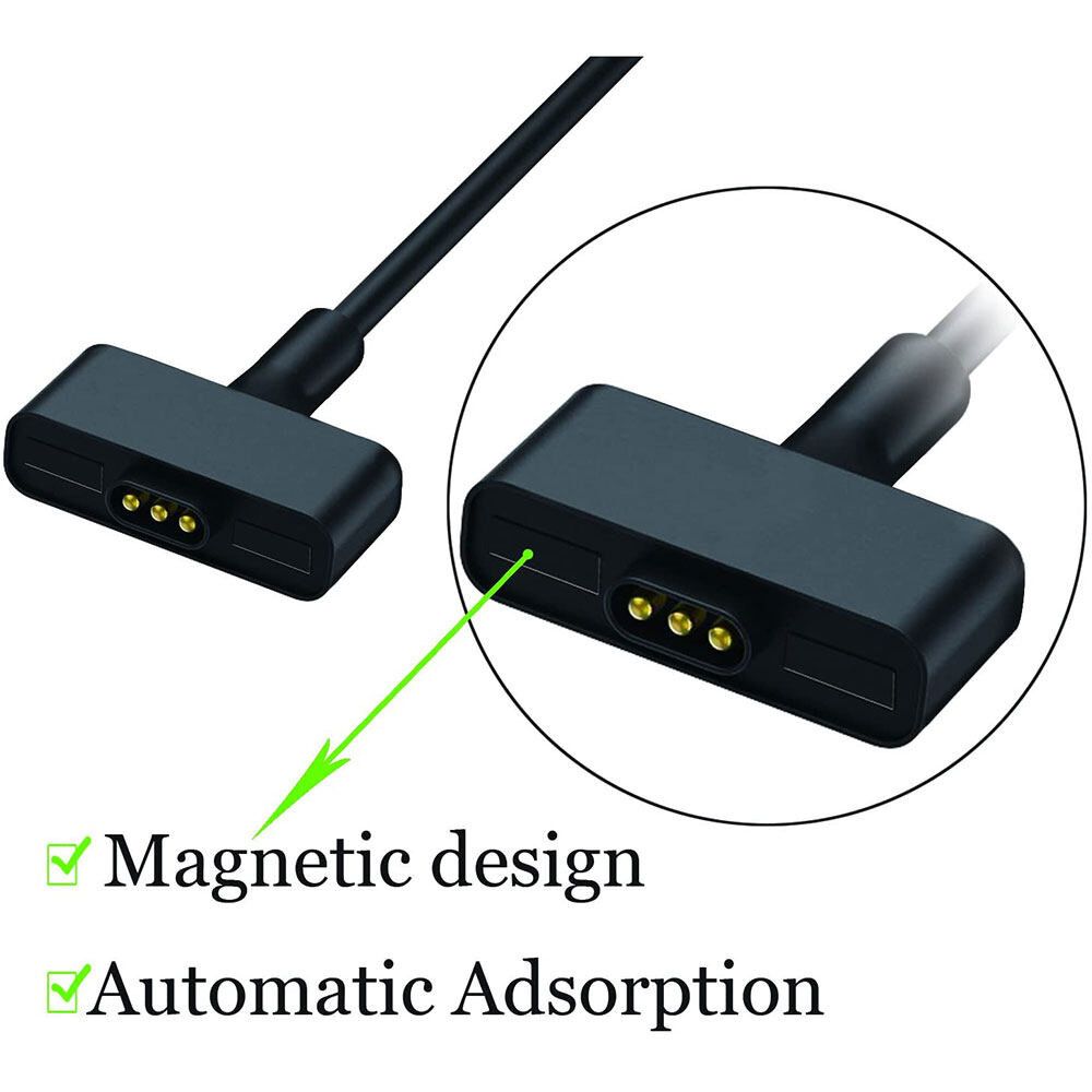 1M Magnetic USB Charging Cable Cord for Fitbit Ionic Smartwatch Charger Replacement USB Cable For Fitbit Ionic Watch Accessories