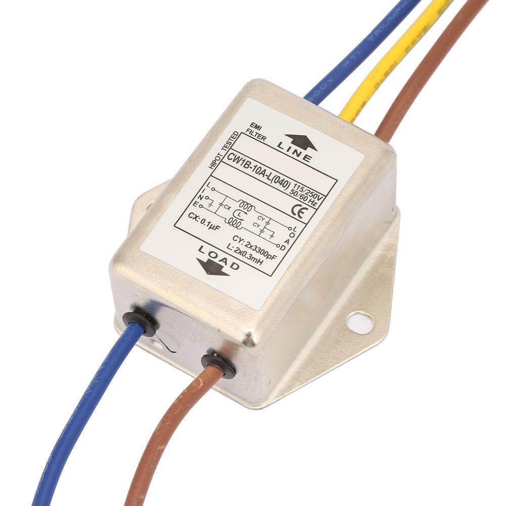 CW1B-10A-L(040)Single Phase Filter EMI Power Filter 125/250v