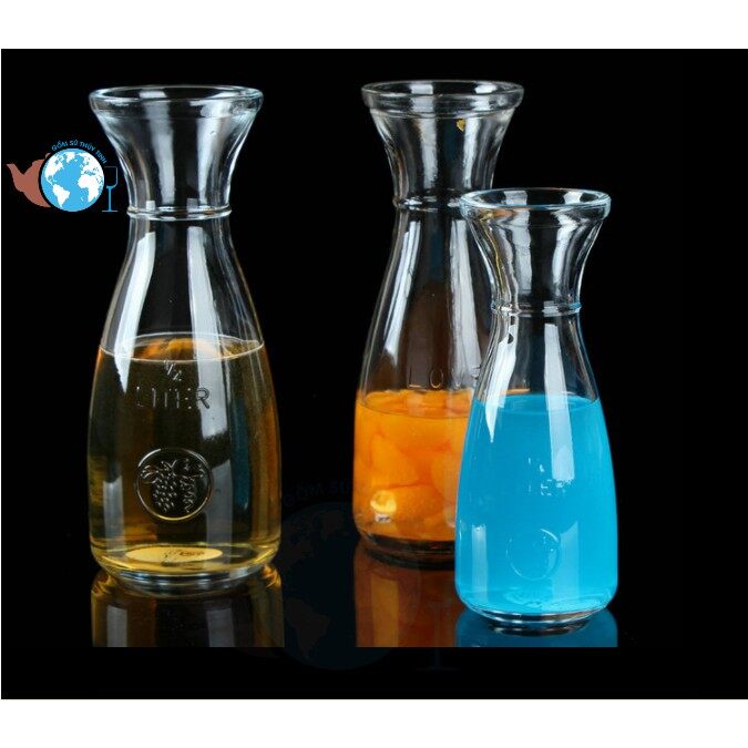 Ly thủy tinh eo trà sữa 350ml