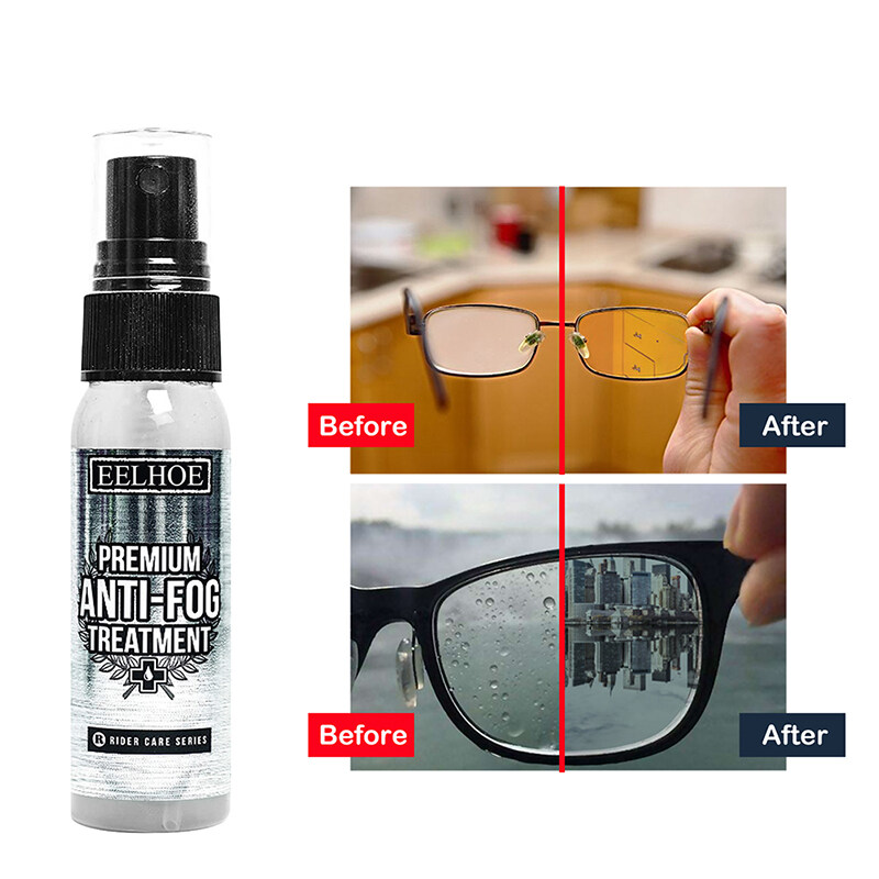 30ml Anti Fog Spray Eyeglass Lens Cleaner Defogger For Glasses Goggles