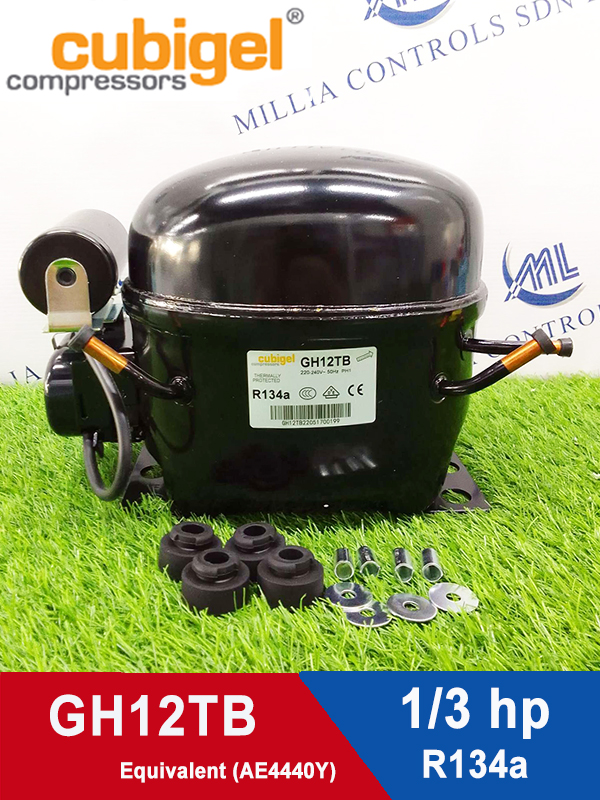 Moteur De Compresseur De Refroidissement Kulthorn 1/3 HP - Modèle KB4440Y-1SR007, 4006 BTU, 115V, Monophasé, Pour Frigo Ou Climatisation