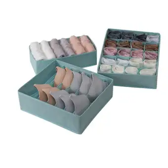 Withritty Underwear Organizer Dresser Drawer Organizer Foldable