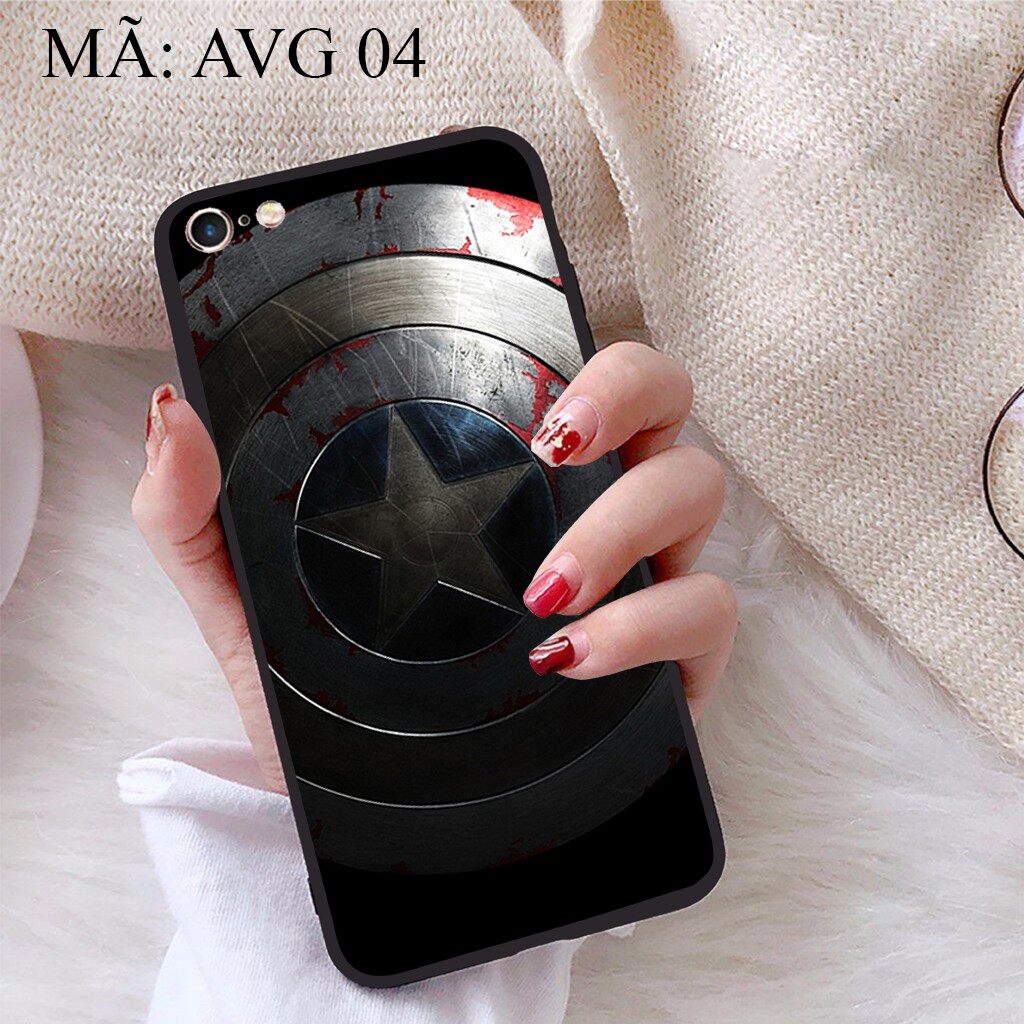 Ốp lưng iPhone 6 Plus viền dẻo TPU BST Siêu Anh Hùng