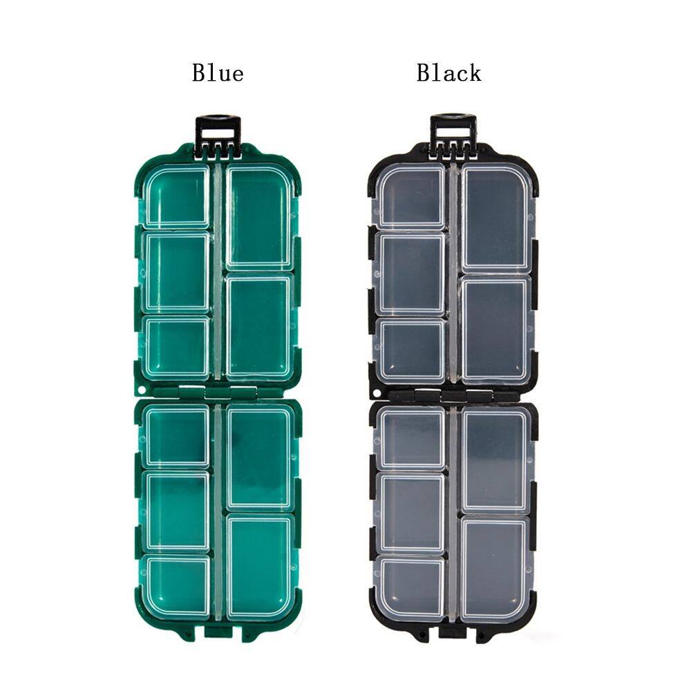 Boîte De Rangement Pour Pêche Avec 15 Compartiments - Pour Hameçons Et Leurres