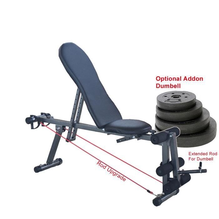 Adjustable Gym Abs Exercise Sit Up Bench Fitness Chair Only Lazada