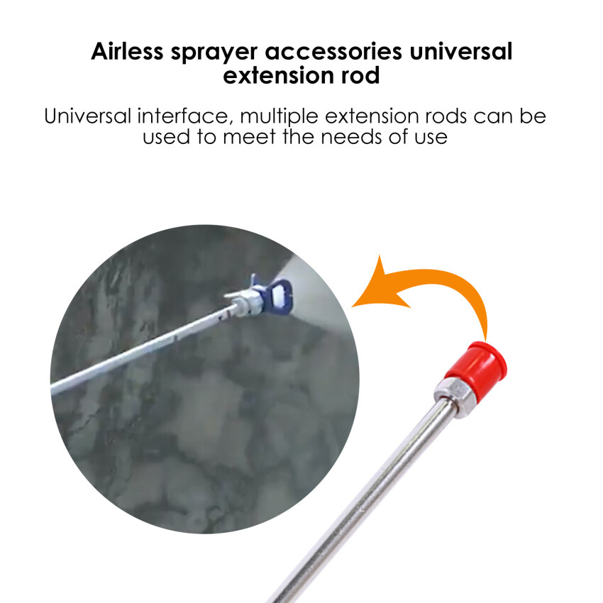 Airless Sprayer Accessories Universal Extension Rod Paint Sprayer Extension Rod