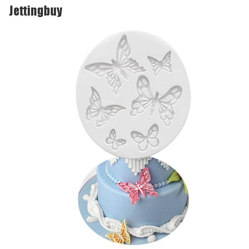 Sugarcraft Butterfly Silicone Mold Fondant Mold Cake Decor Tools Chocolate Mold