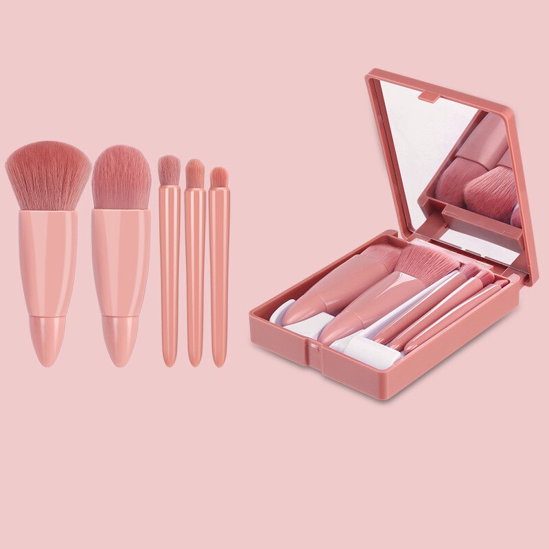 Mirror Makeup Brushes Set for Cosmetics Soft Fluffy Foundation Blush Powder Eyeshadow Kabuki Blending Makeup Brush Beauty Tool