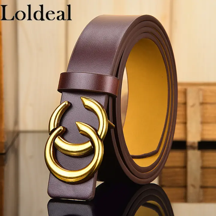 womens black belt with gold buckle