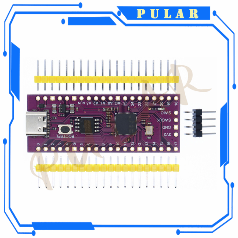 Raspberry Pi pico motherboard Raspberry pi pico development board Microcontroller RP2040 processor