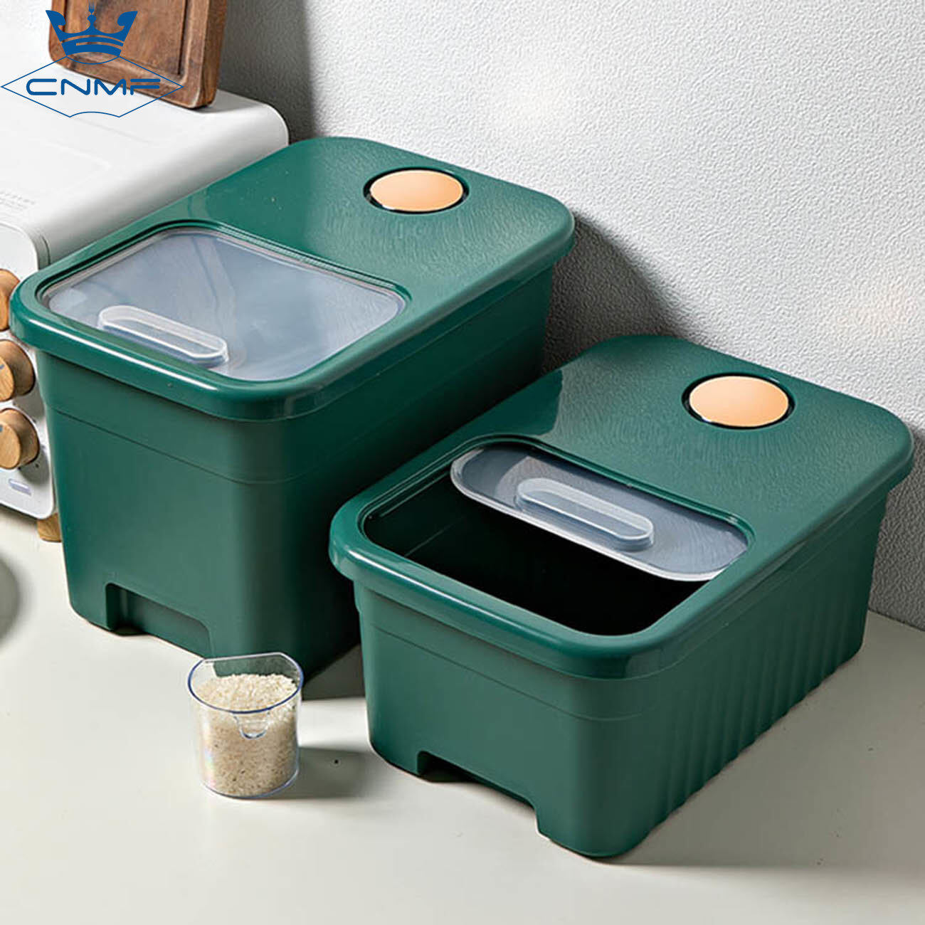 CNMF Seal household food storage box against insects and moisture