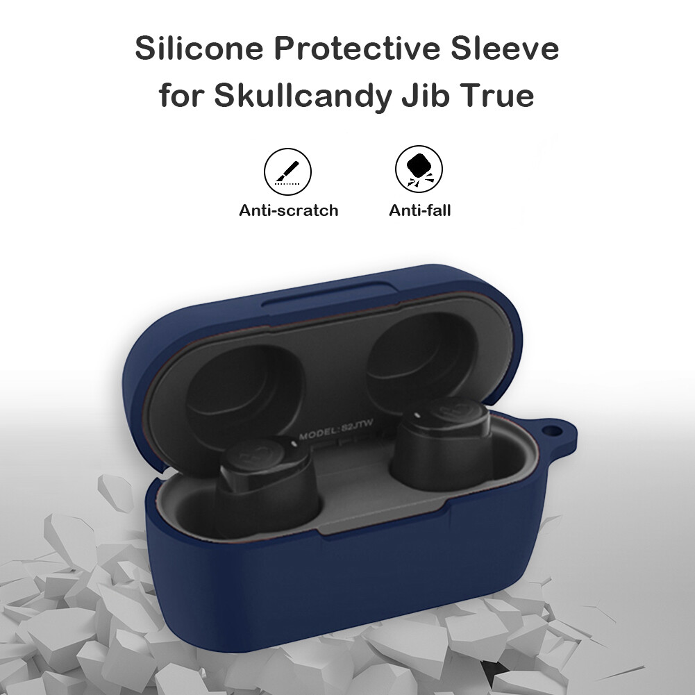 Vỏ Bảo Vệ Silicon, Hộp Đựng Tai Nghe Thật Cho Skullcandy Jib