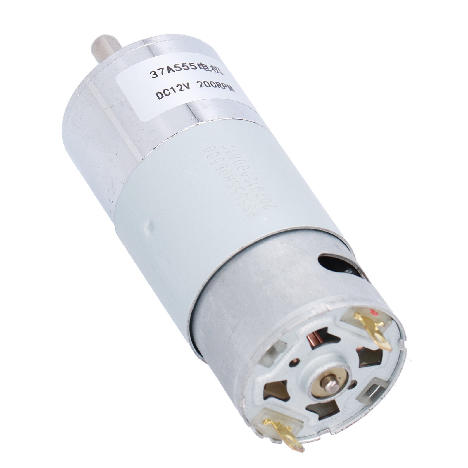 DC 12V Geared Motor 200RPM High Electric Micro Speed Reduction Geared
