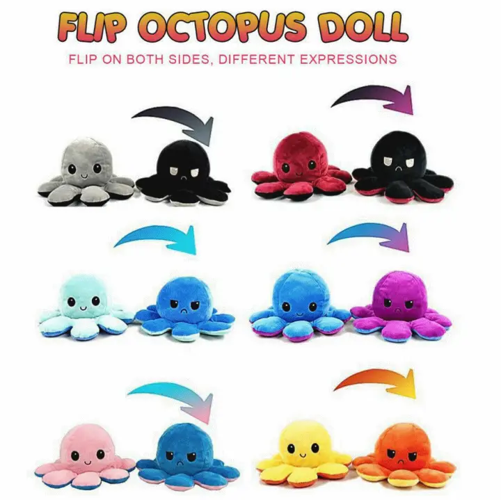 happy to sad octopus