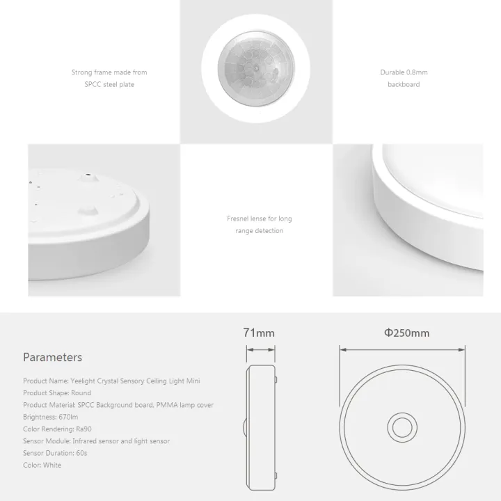xiaomi yeelight led induction mini