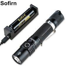 Sofirn SP31 V2.0 Đèn pin LED chiến thuật với đèn báo công tắc kép ATR phát sáng mạnh 18650 Cree XPL HI 1200lm – INTL