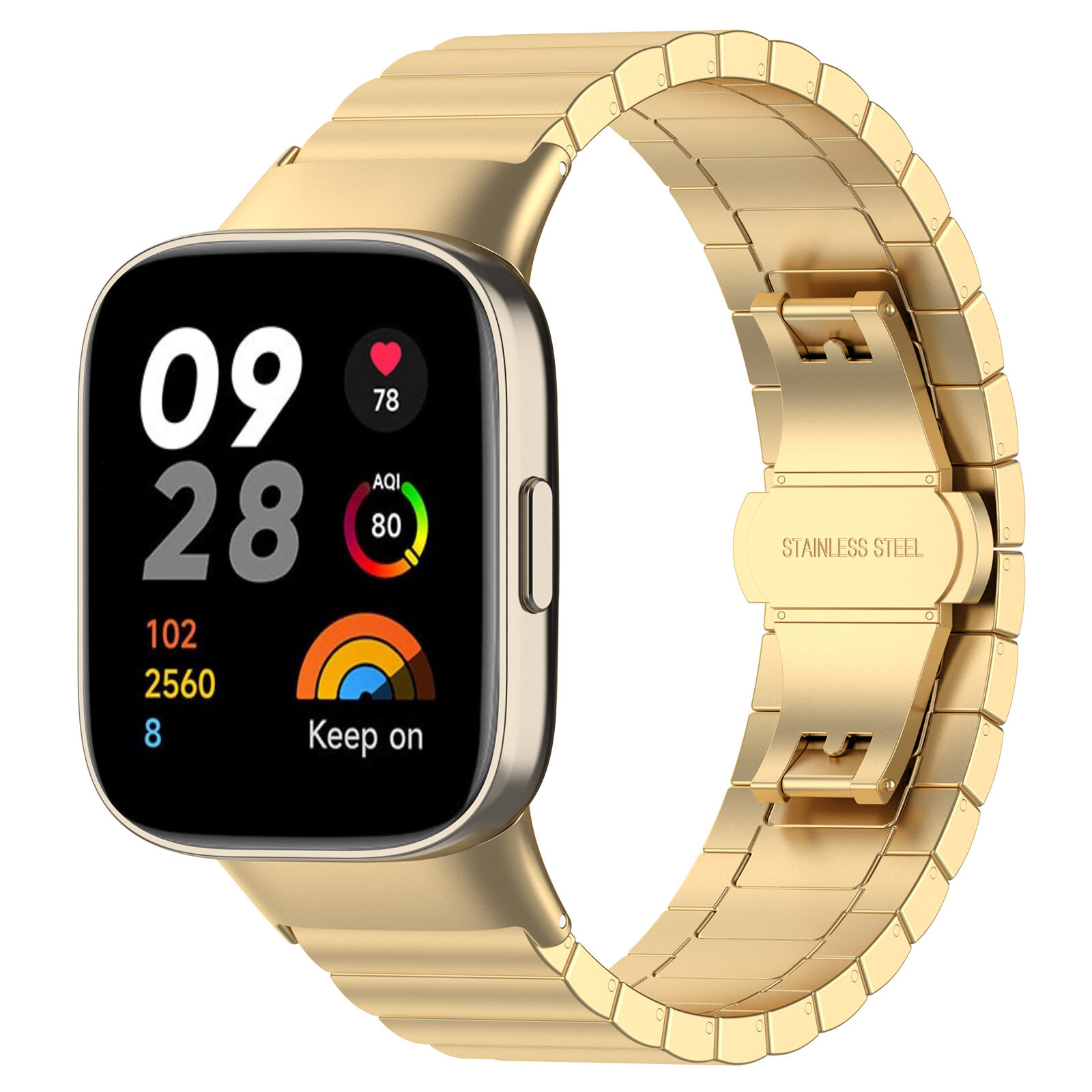 Cho Xiaomi Redmi Watch 3 Dây Đeo Kim Loại Dây Đồng Hồ Dây Đeo Thay Thế