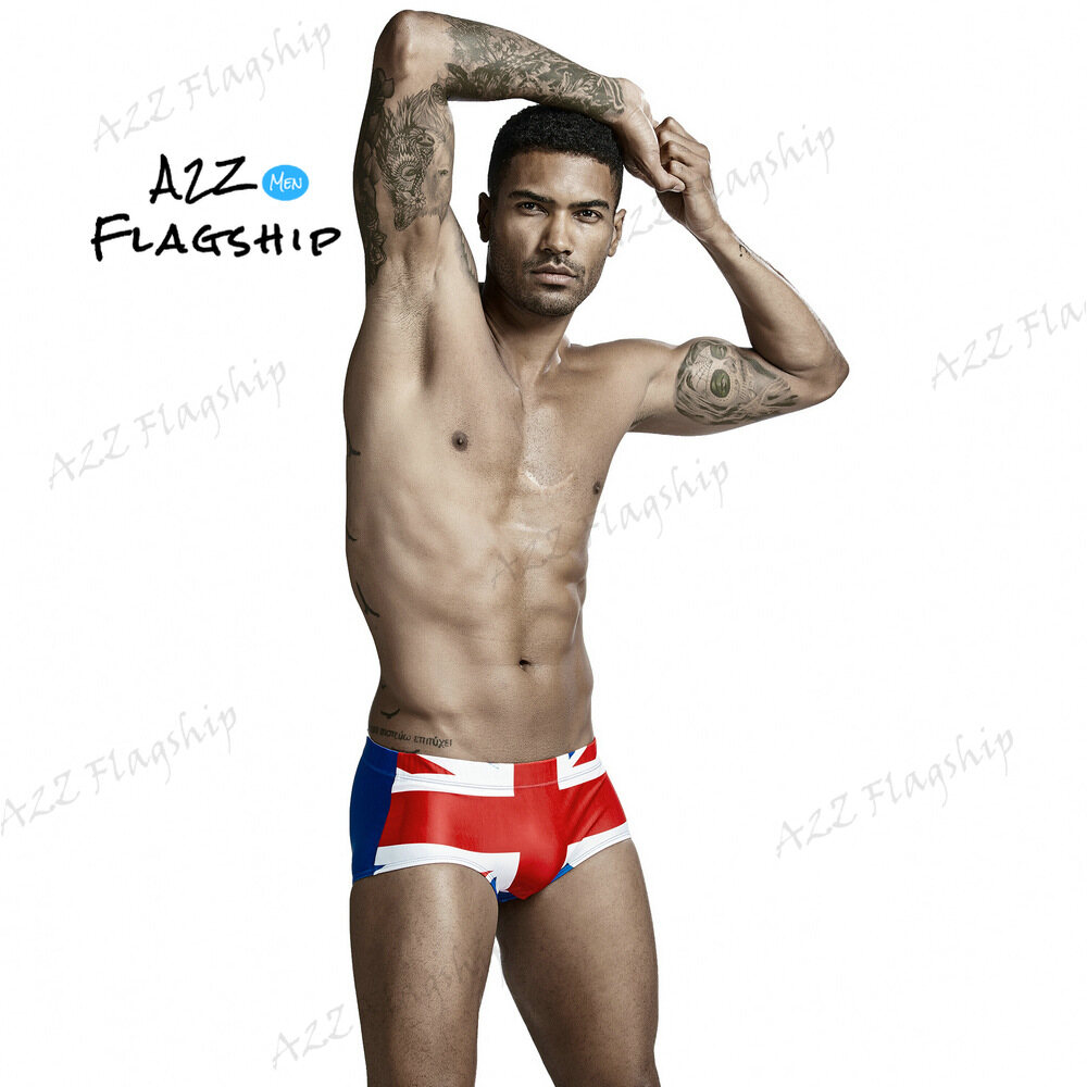 WaterPlay Men Sexy Swimwear Swim Trunk Swimming Bikini Briefs Boxer Summer Beach Surfing SEO00802 SEOSWIM