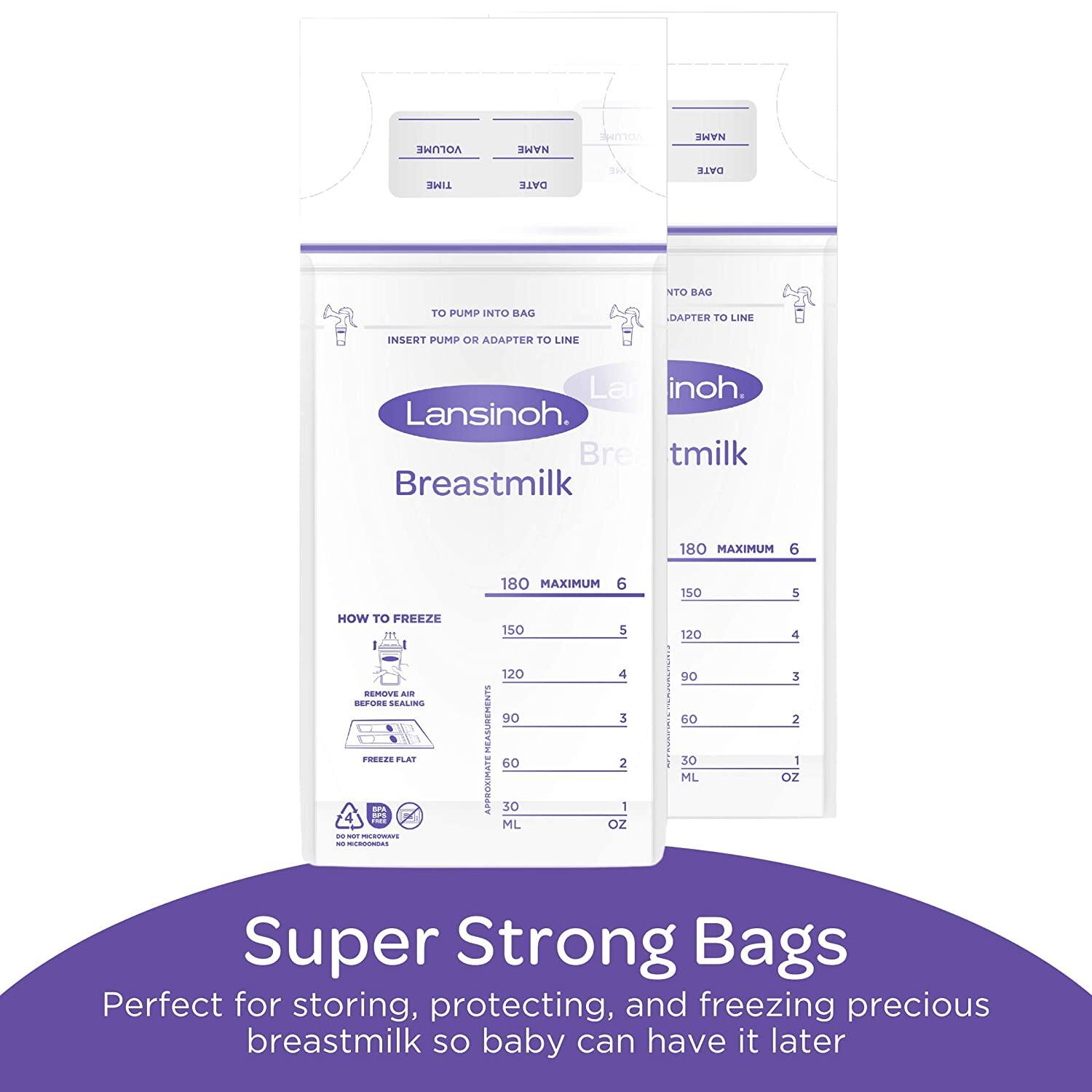 Lansinoh Breast Milk Storage Bags (100 / 50 pcs)