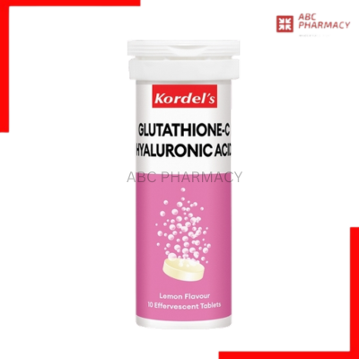 kordel's glutathione-c hyaluronic acid effervescent tablets KORDELS Glutathione (Lemon Flavour) 10s / 10sX3 (BOX) (For Skin) Lipid Nanoparticles: An Effective