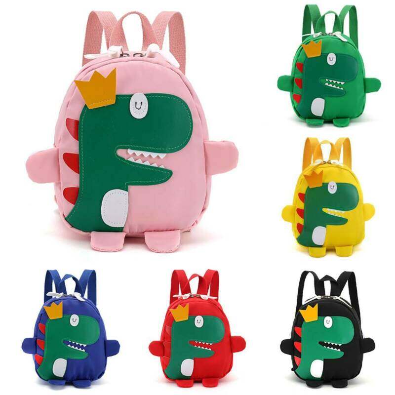Toddler Kids Boy Girl Kindergarten Backpack Dinosaur Cartoon Lovely School Bags