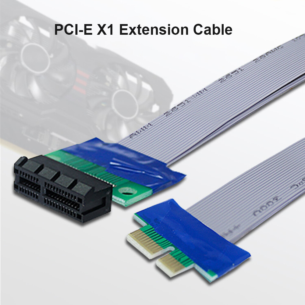 Flexible PCI Express Riser Card Extender Extension Cable PCIe 1X Converter