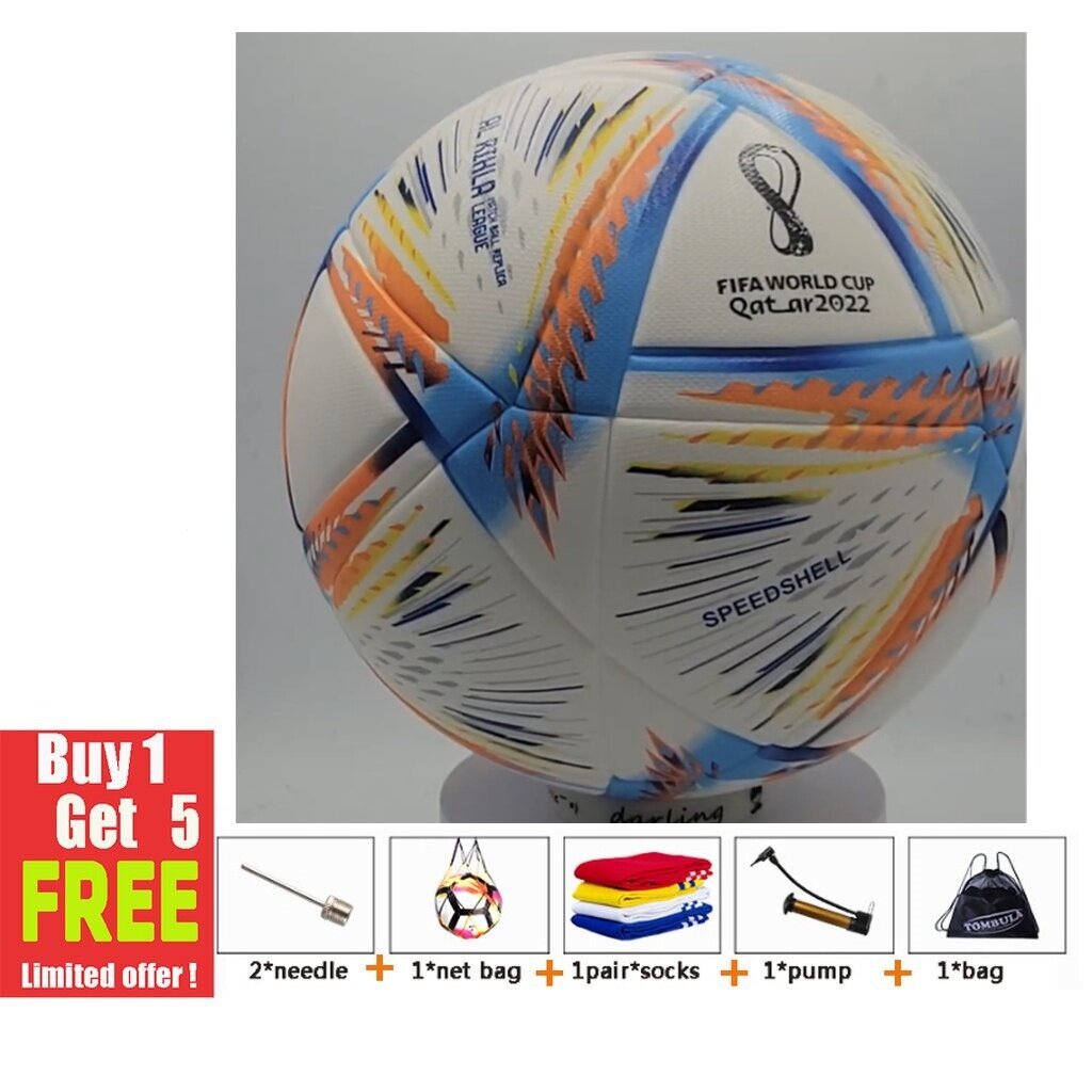 Original 2022 AL RIHLA Official Match Ball for The World Cup Game Ball