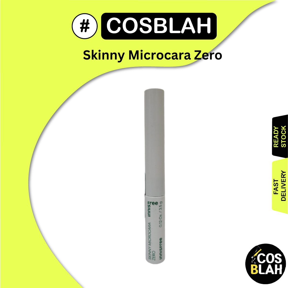 Mascara Innisfree Skinny microcara 3.5g #1 đen/#2 nâu