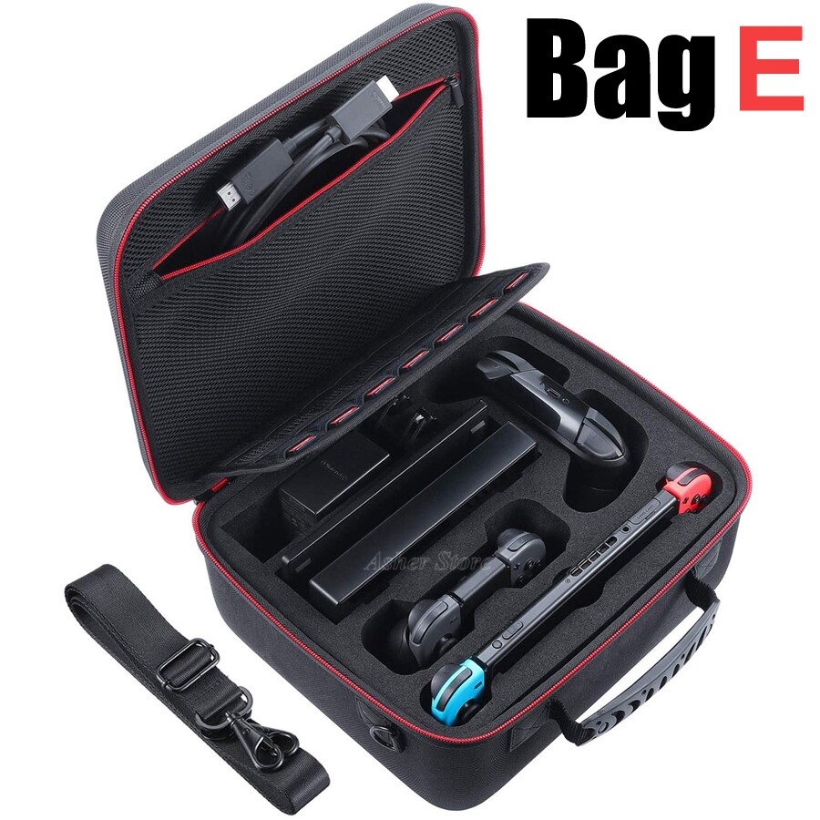 Hộp Đựng Nintendo Switch Túi Lớn Bảo Vệ Sang Trọng EVA Cho Máy Chơi Game NS Switch & Phụ Kiện