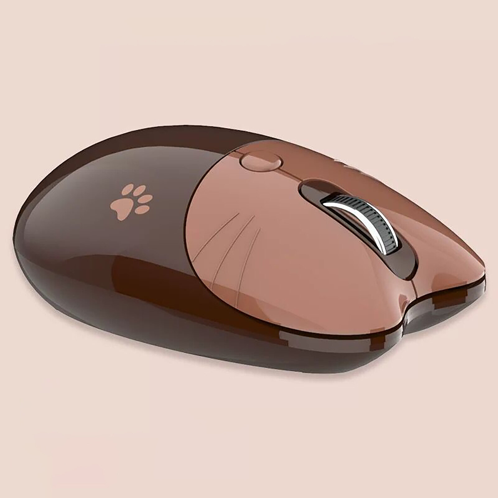 M3 Wireless Mouse Mute Ergonomic Anti-slip Quick Response 5 Buttons 2.4G Bluetooth-compatible Computer Office Mouse for Girls Wireless Mouse Ergonomic