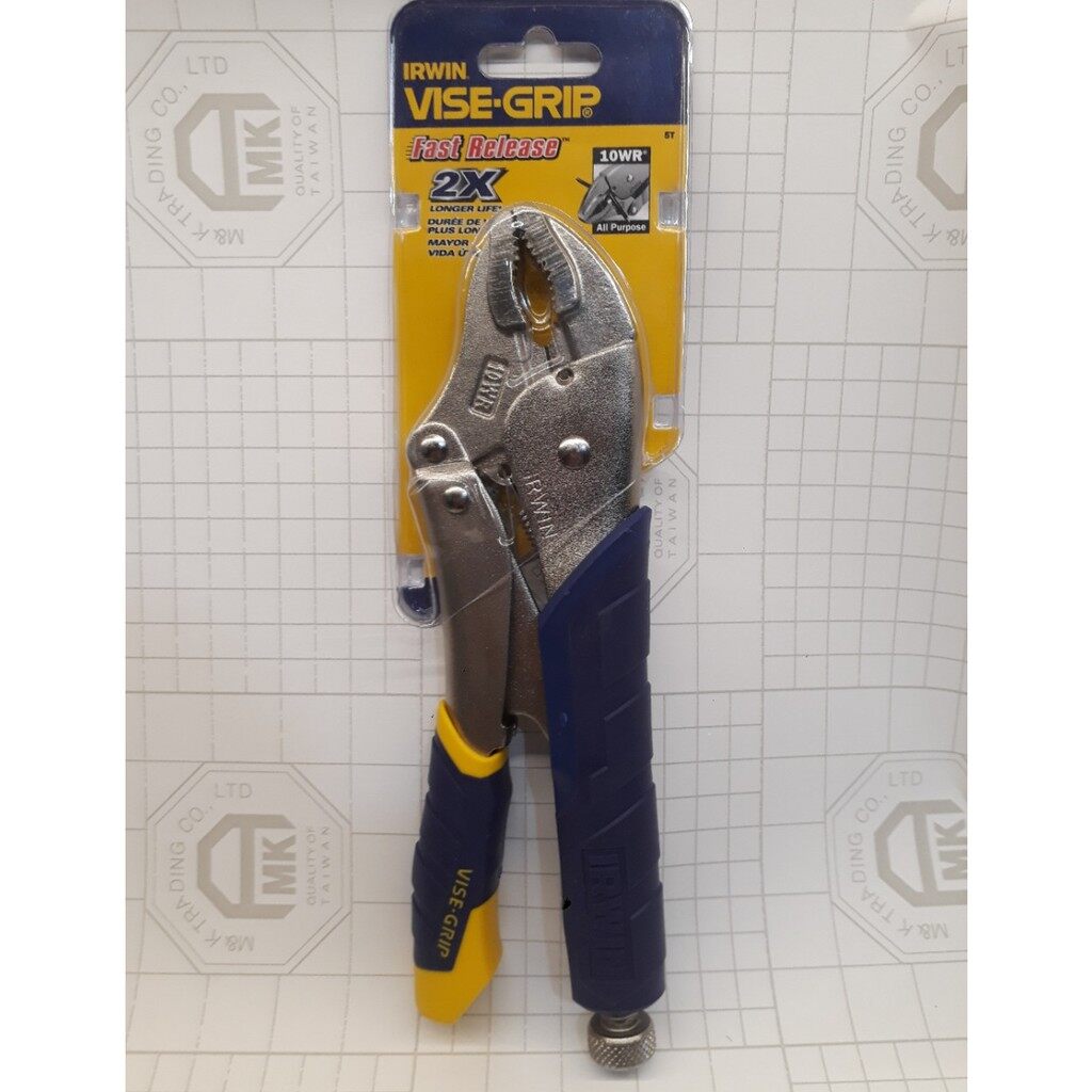Kềm bấm mỏ cong 10" Vise Grip Irwin T0502EL4
