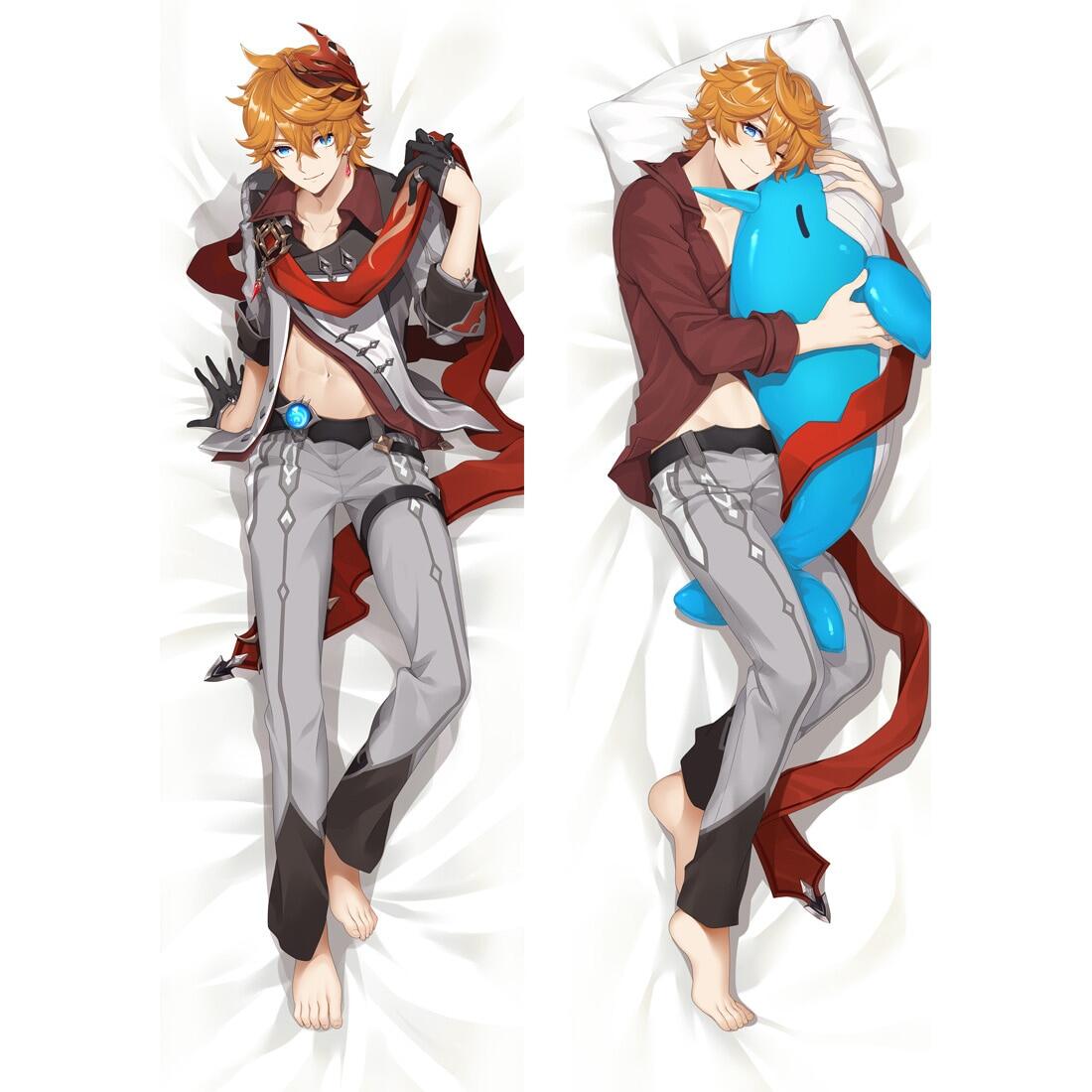2021 New Game Genshin Impact Dakimakura Hugging Body Pillow Case Role