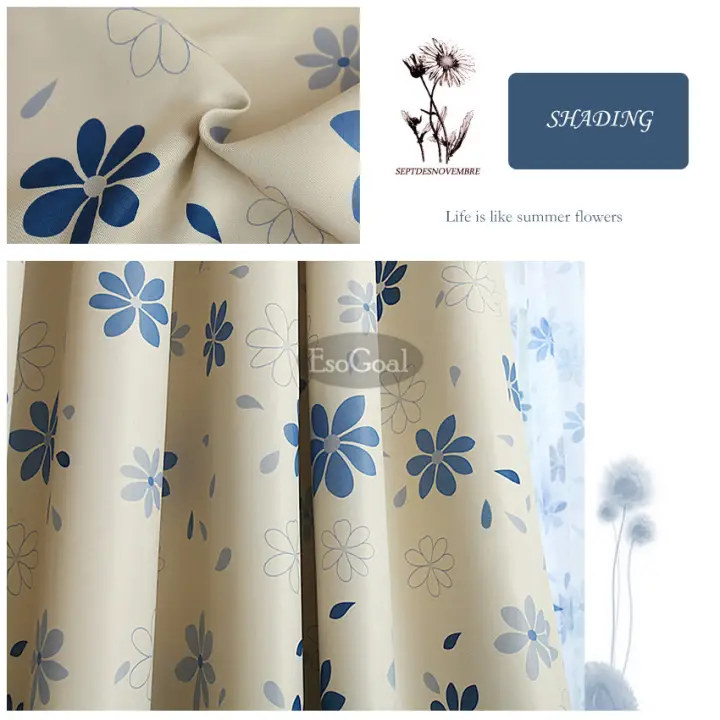 Esogoal 1 Pc Blackout Curtain Wide Strip Window Shading Screen