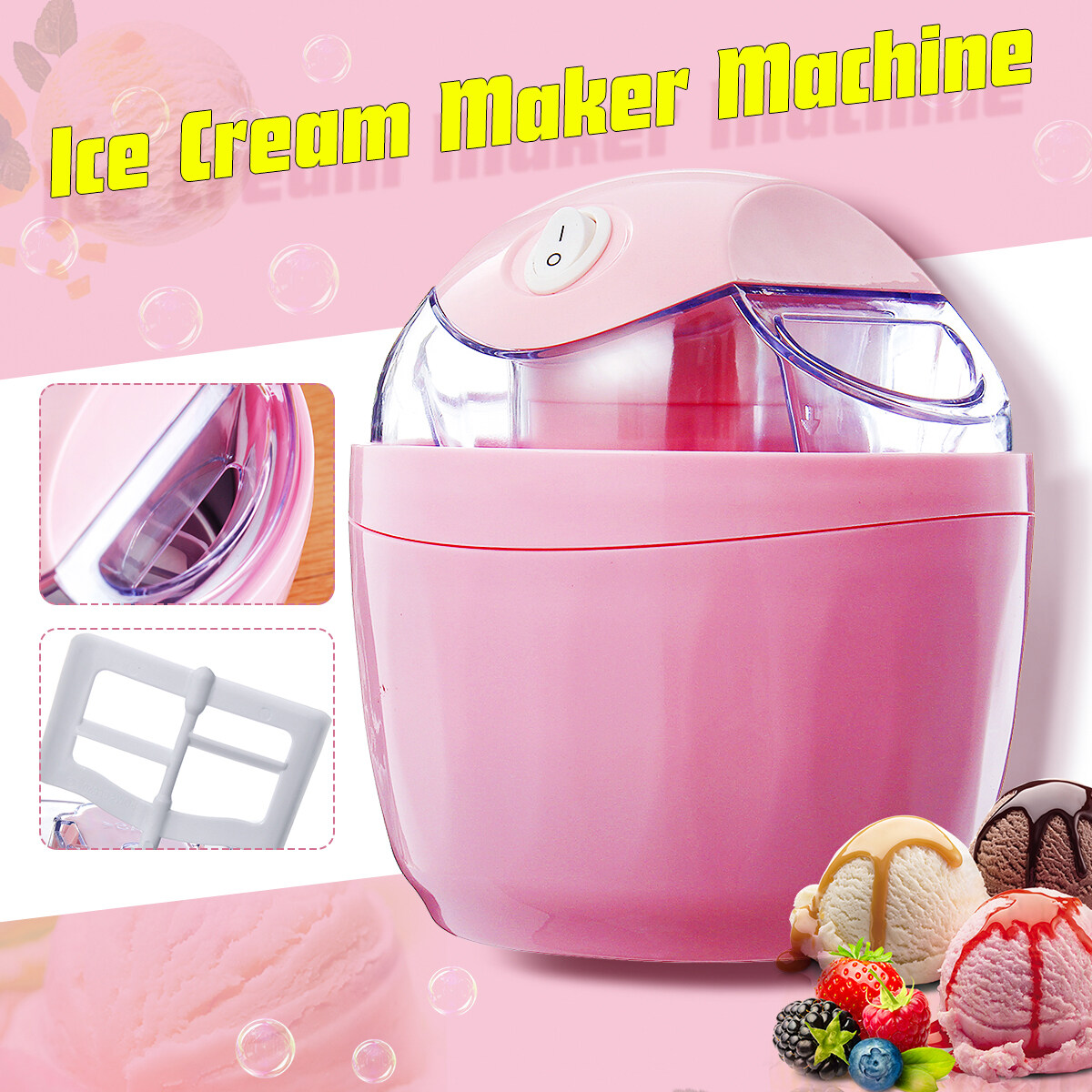 ice cream maker without freezer bowl