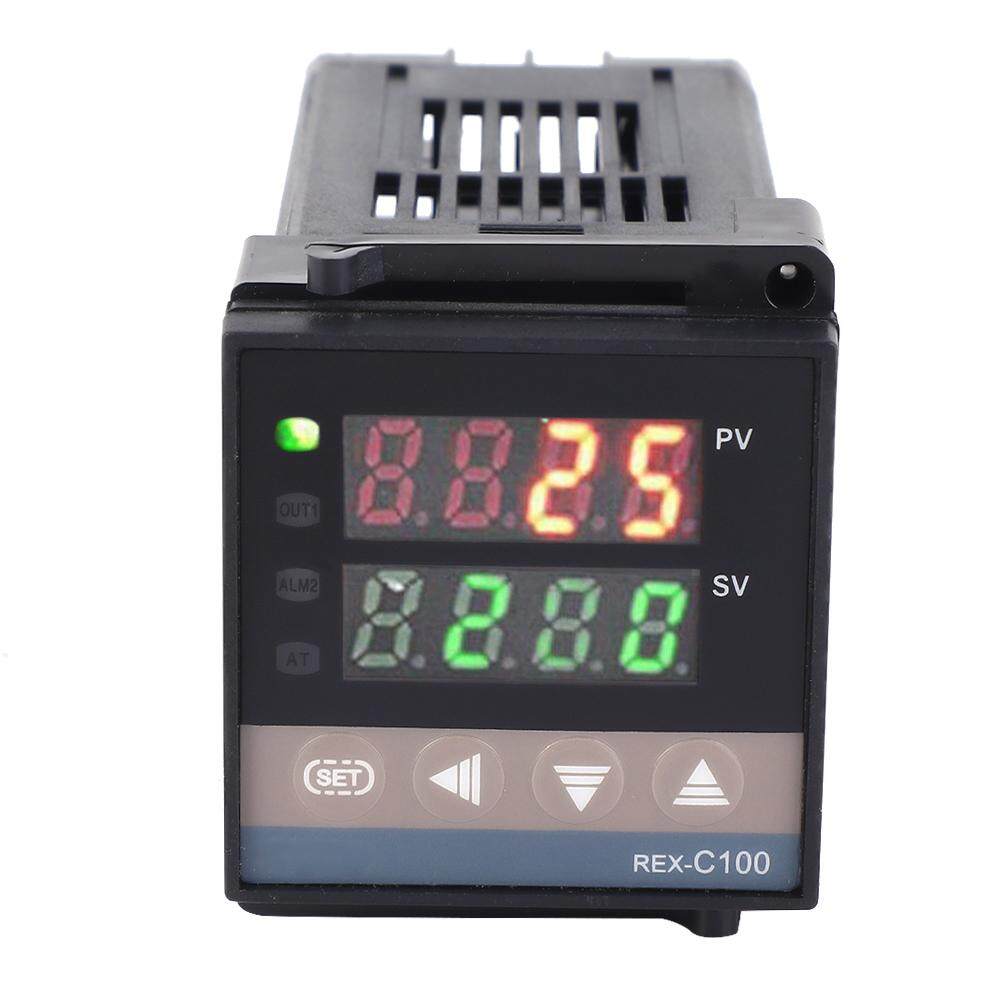 Temp Controller 40A SolidState Relay K Type Thermocouple Probe AC 100