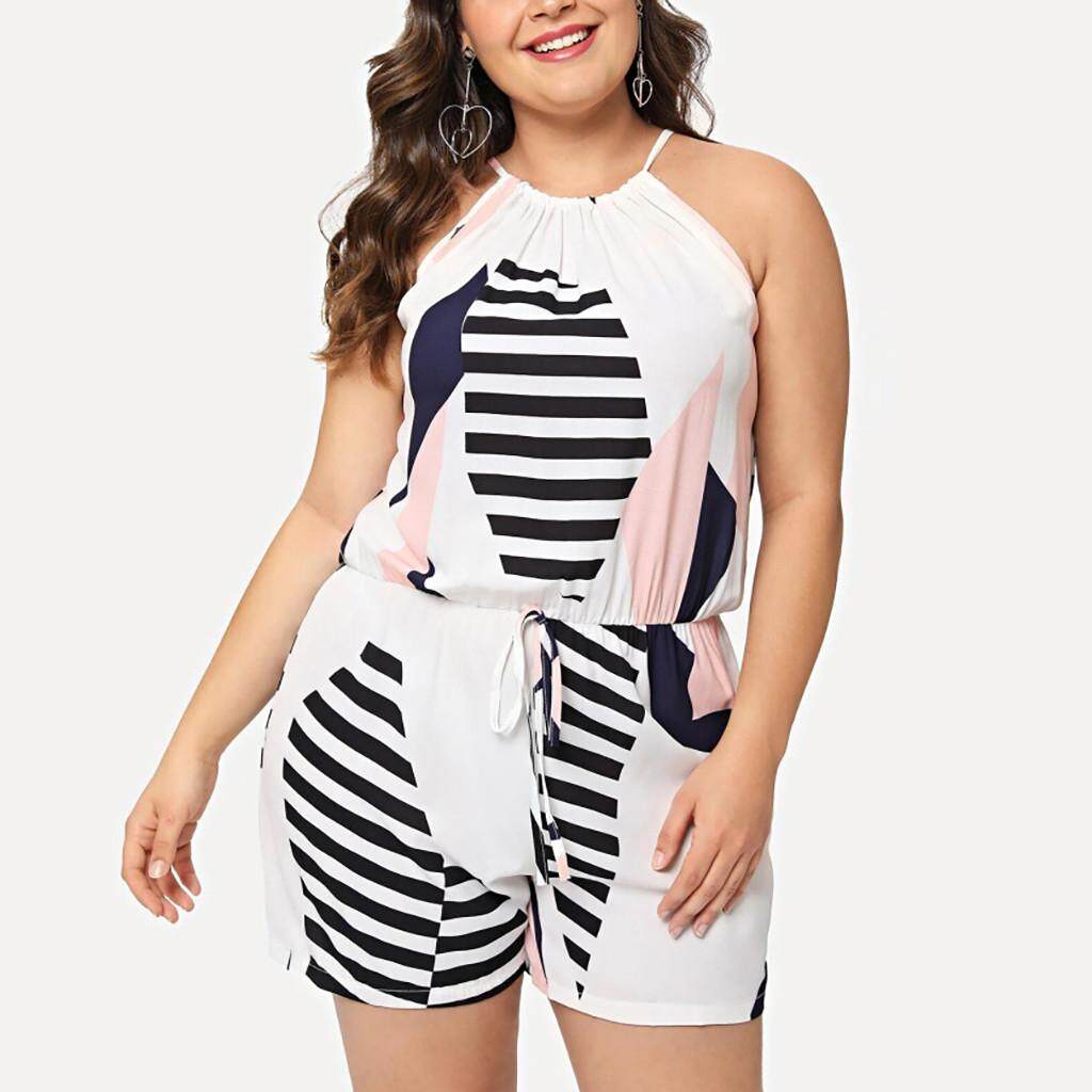 plus size short jumpsuit