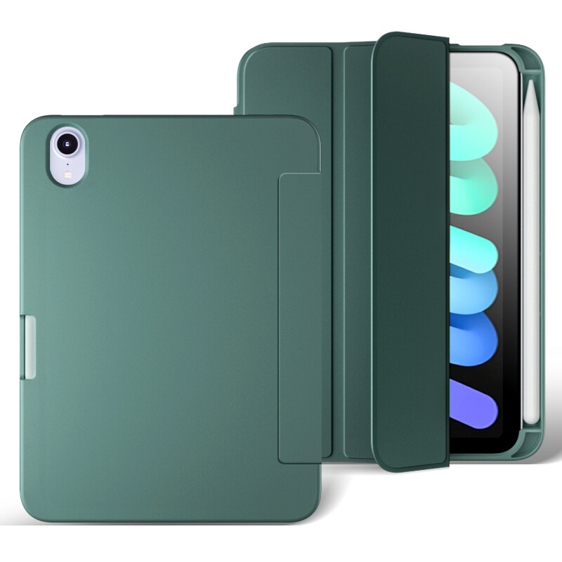 KENKE iPad case Compatible with Apple iPad Mini 6th 8.3 Inch iPad Air 4 iPad 2020 Pro2 11 2021 Pro3 11 iPad 2020 Pro4 12.9 Pro5 12.9 Case cover Slim Smart Cover Generation Cases with pencil holder Support pencil charging Anti-fall TPU silicone soft cover