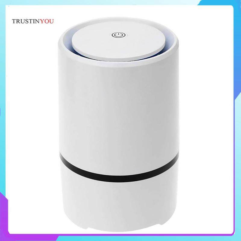 Portable USB Powered Air Purifier HEPA Filter Ultra Silent Home Desktop Negative Ion Odours Singapore