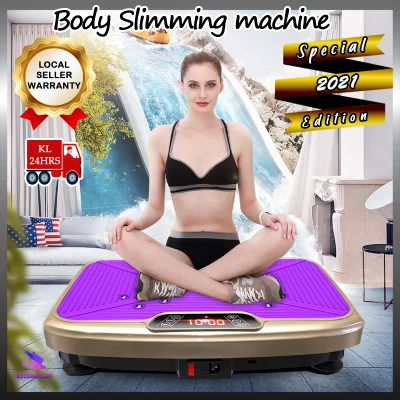 CMG28 ✅ Purple Slimming Machine Slimming Vibrating Machine Easy Tone Shaker Vibration Plate Ushaper Lost Weight Fast Fat Burning Fitness Gym Tool Slimming Machine Vibrate Slim Waist Massager Fat Burn Muscle Exercise Body Electric Massage