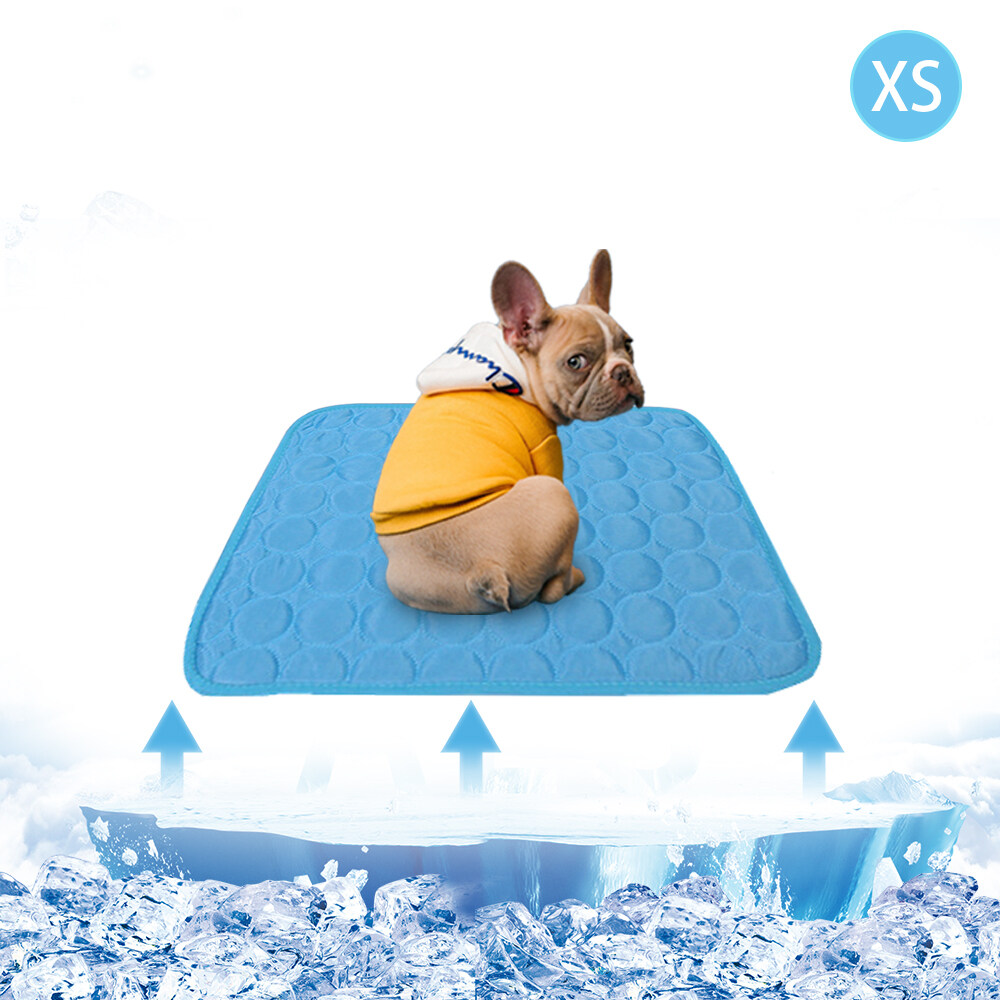 Summer Cooling Mat for Pet Breathable Pet Pad Portable Washable Pet Cooling Blanket for Small Medium Large Pet Outdoor Home Use